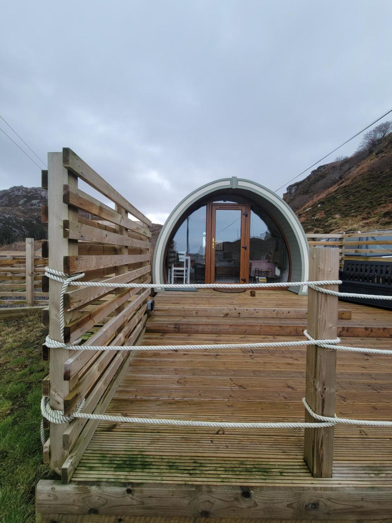 Handa Pod In Scottish Highlands. Scourie Ngoại thất bức ảnh